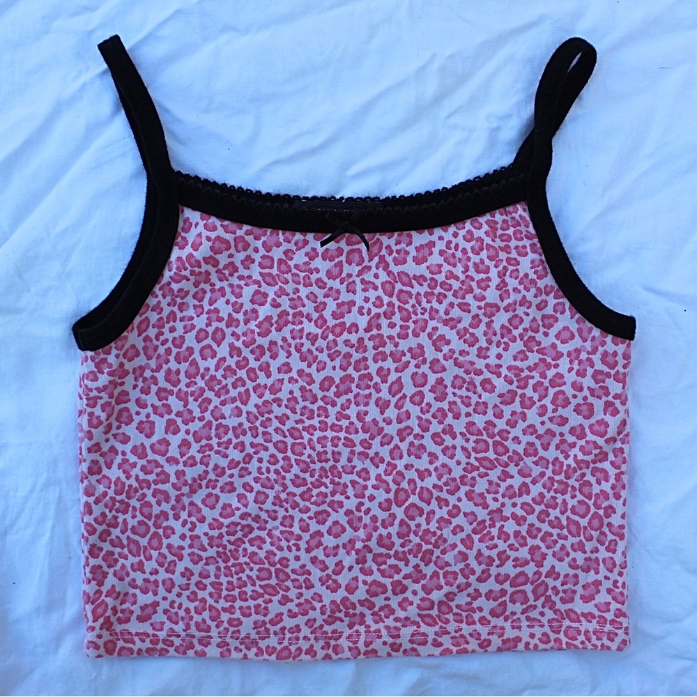 cheetah print crop top